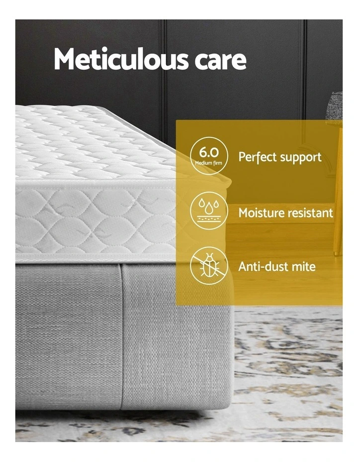 Tight Top Queen Mattress 13cm in White image 5