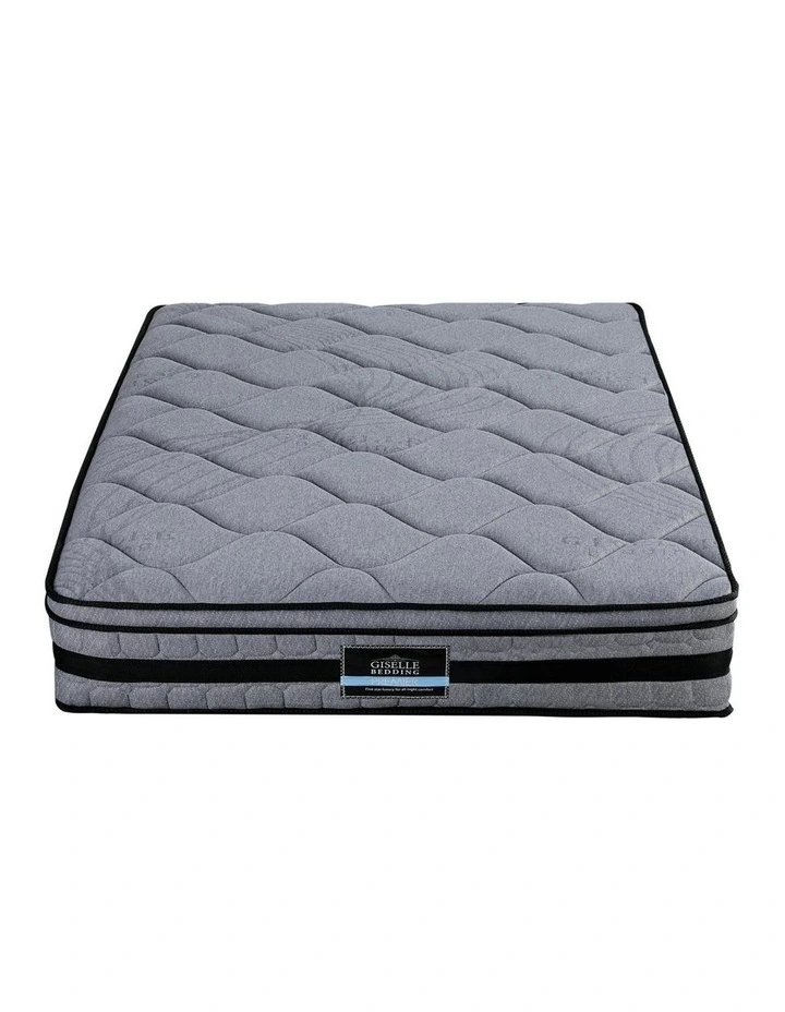 King Single Hybrid Mattress 34cm in Black image 3