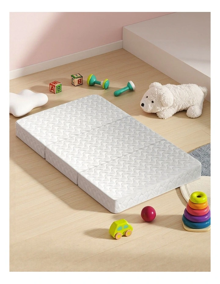 Foldable Foam Mattress in White image 4