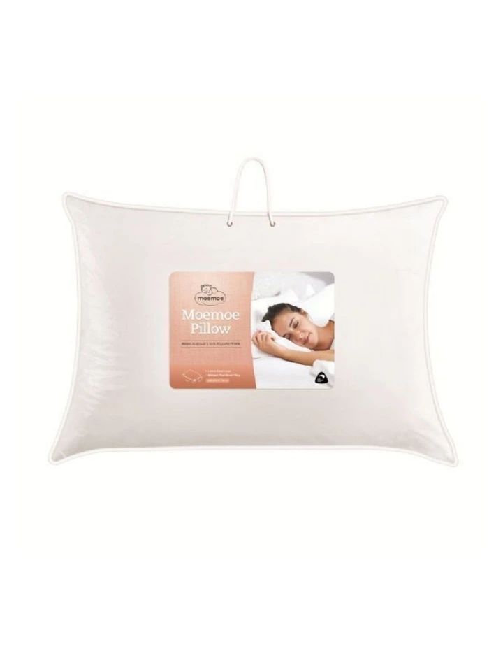 Wool Blend Pillow in White image 1