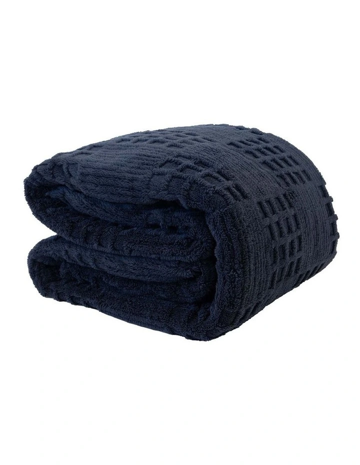 Lattice Sherpa Fleece Blanket image 2