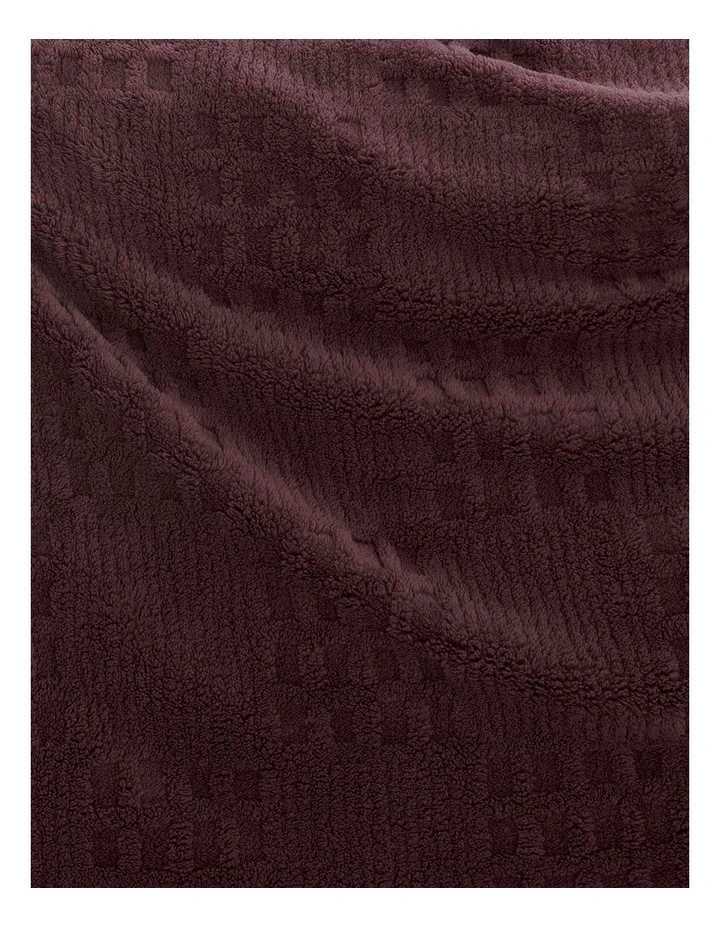 Lattice Sherpa Fleece Blanket image 3