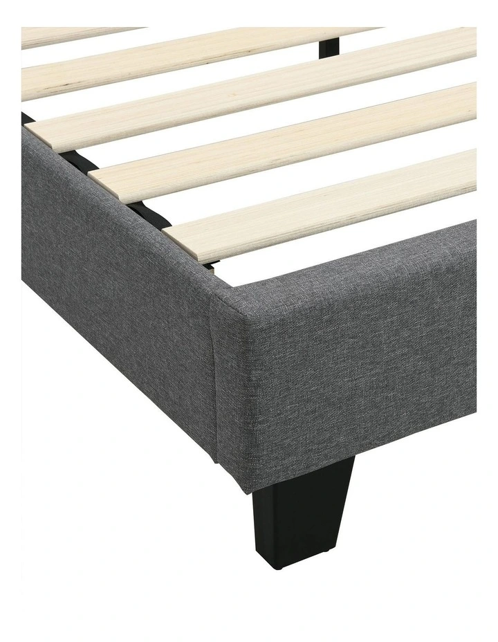 BEF02 Queen Size Bed Frame Base Mattress Platform in Grey image 7
