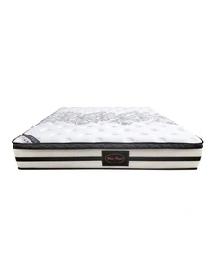 Memory Foam Double Euro Top Mattress in White