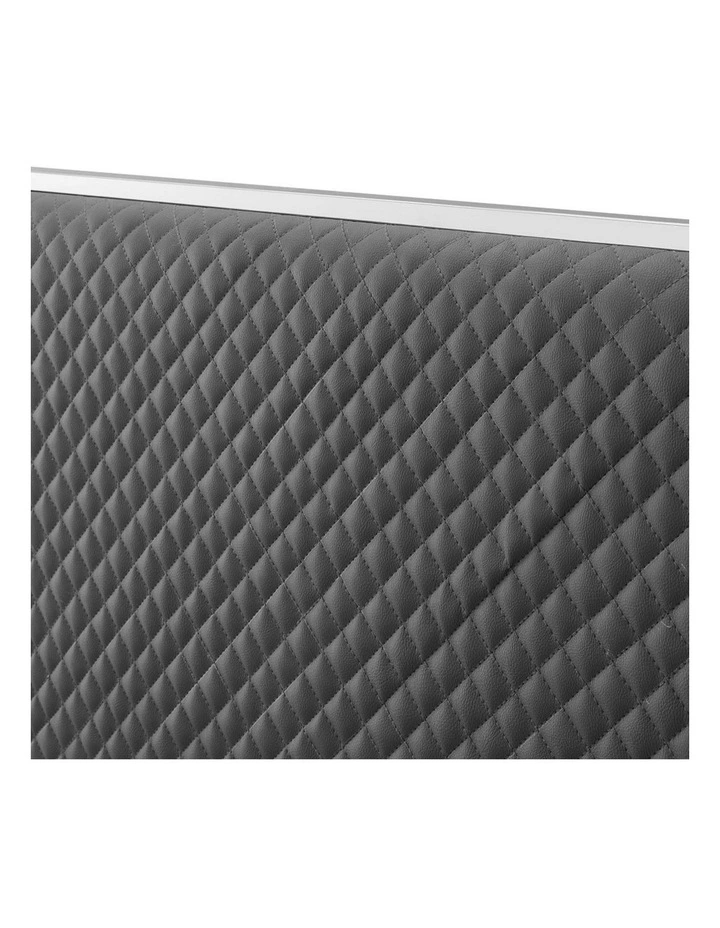 Air Leather Bed Frame in King Black image 5