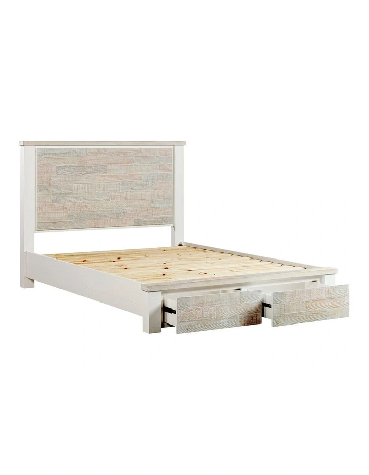 Coastal Queen Storage Bedroom Suite in White image 1