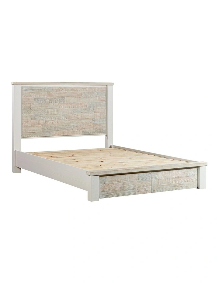 Coastal Queen Storage Bedroom Suite in White image 2