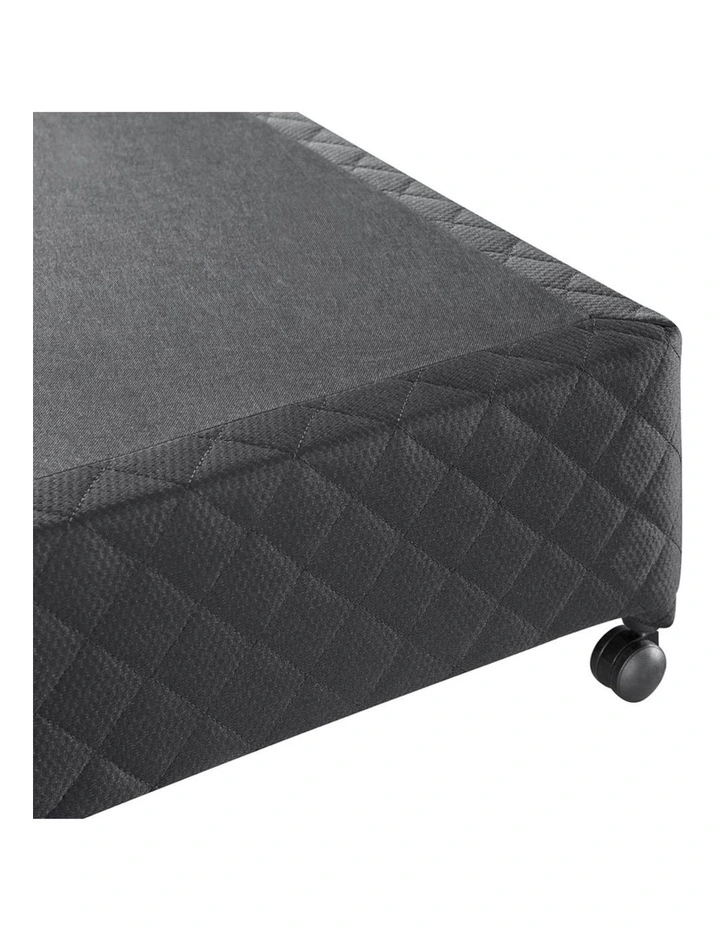 Wooden Slatted Mattress Base in Double Black image 4