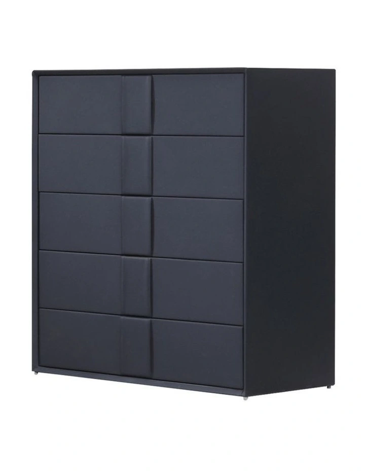 Gas Lift Bedroom Suite MDF Fabric in Black image 7