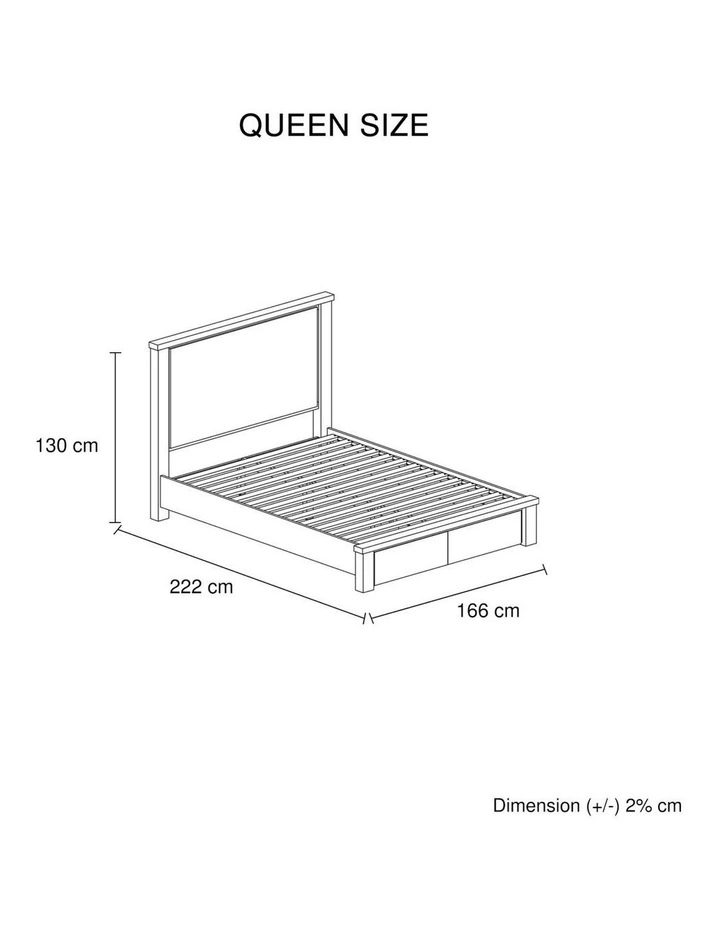 Coastal Storage Queen Bed Frame in White image 7