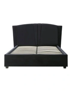 Gas Lift Queen Bed Frame in Black