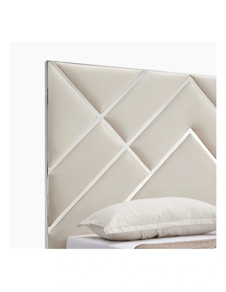 Queen Bed Frame in Beige image 5
