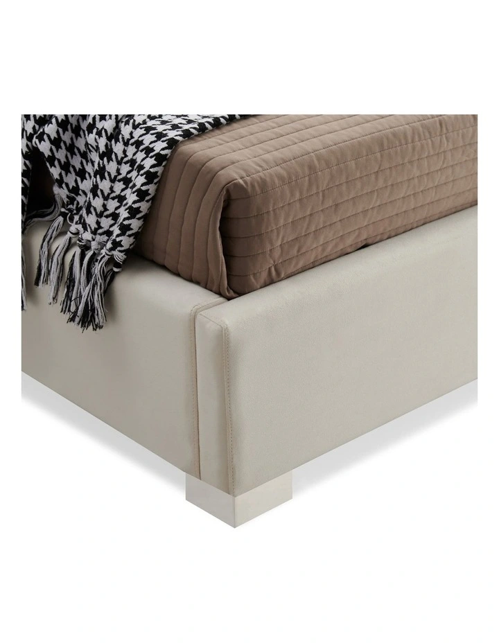 Queen Bed Frame in Beige image 6