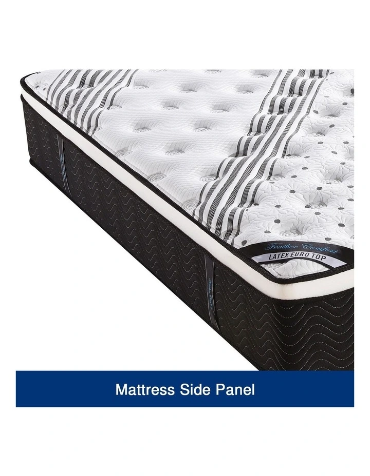 Pocket Spring Queen Size Euro Top Mattress in Multi image 3