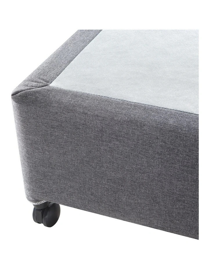 Wooden Slatted Queen Mattress Base in Charcoal image 5