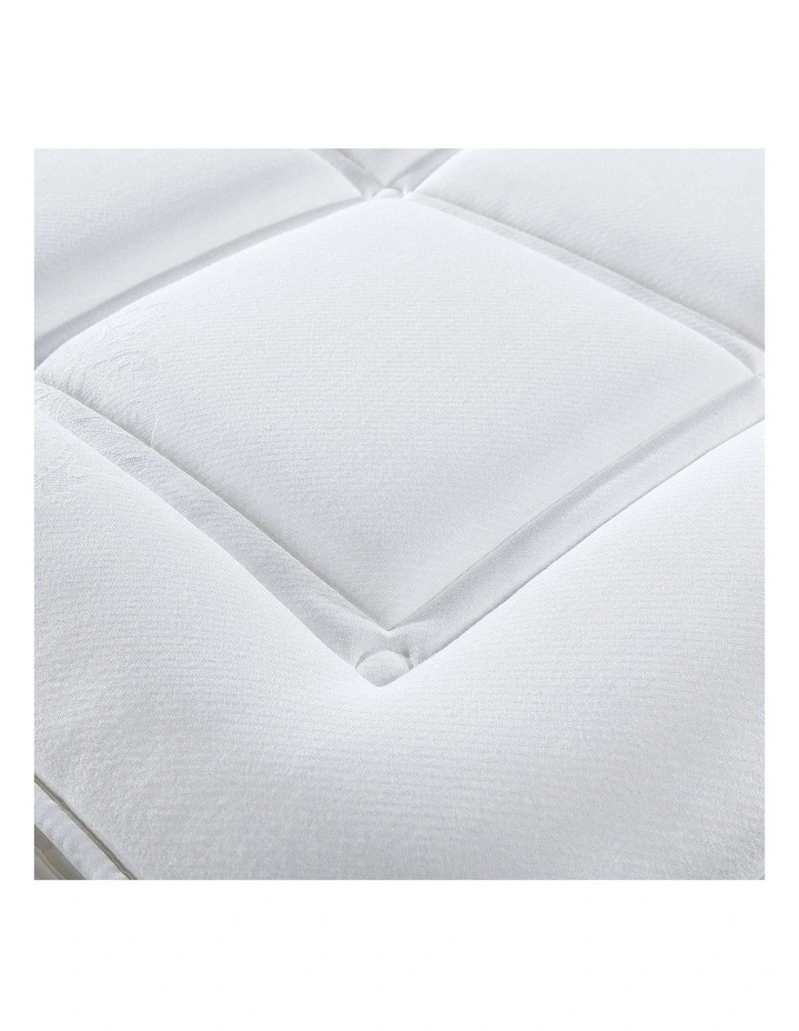 Individual Pocket Spring Cotton Fabric Foam King Mattress in White image 6