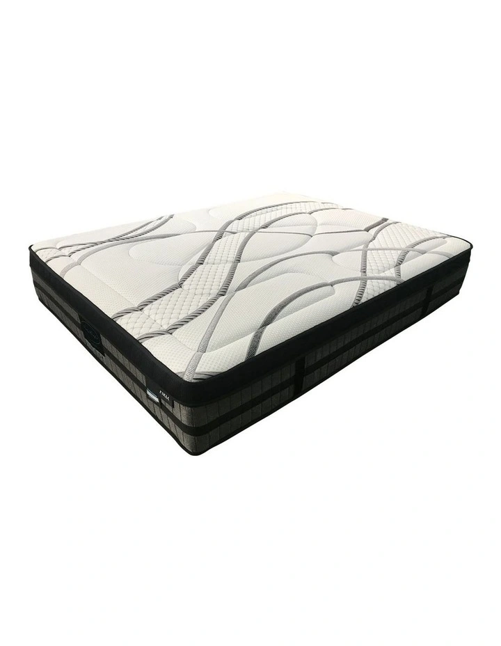 Firm Pocket Coil Spring Queen Mattress in Grey image 2