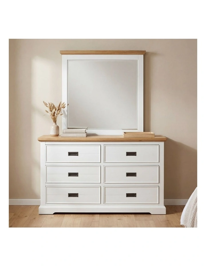 Drawers King Storage Bedroom Suite in Miami White Colour image 5