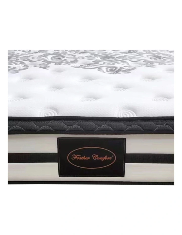 Euro Top Memory Foam King Mattress in White image 6