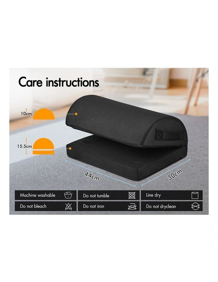 Foot Rest Stool Foot Pad Foam Cushion Under Desk image 3