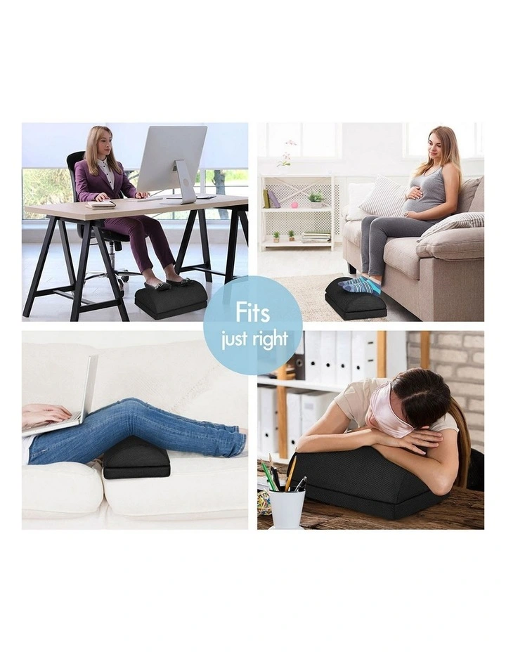 Foot Rest Stool Foot Pad Foam Cushion Under Desk image 7