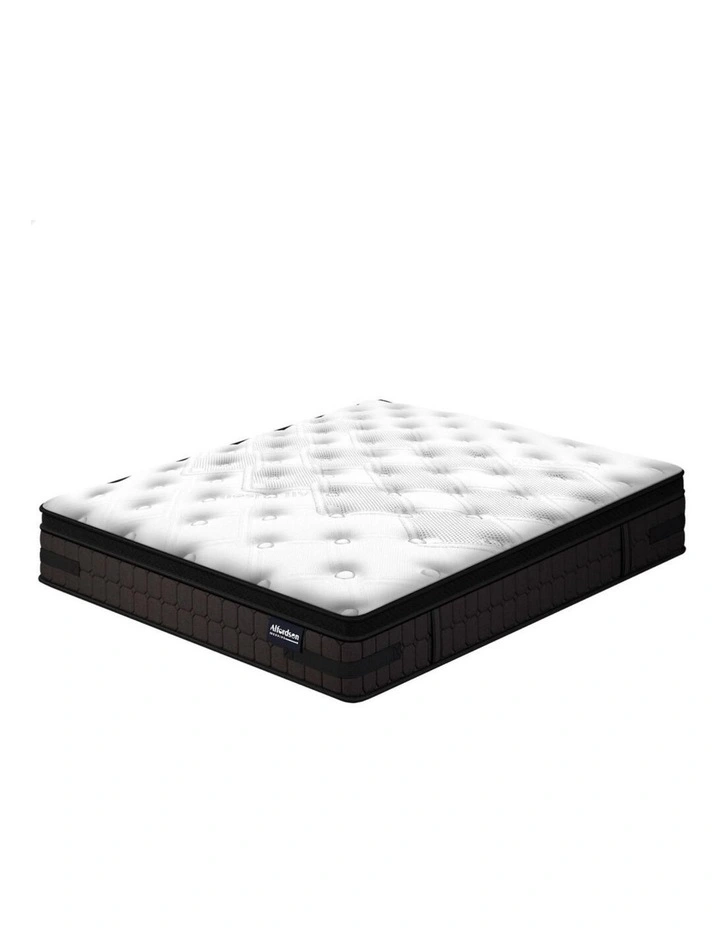 Mattress Single 26cm Bed Bonnell Spring Double-Sided Euro Top Firm image 1