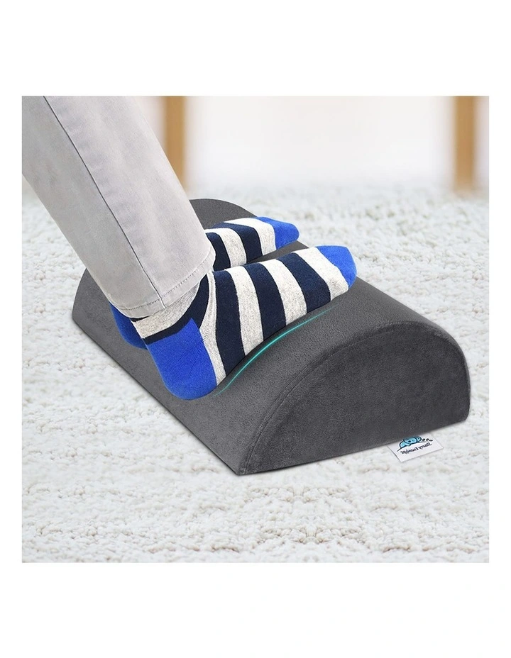 Foot Rest Stool Foot Pad Pillow Under Desk image 2