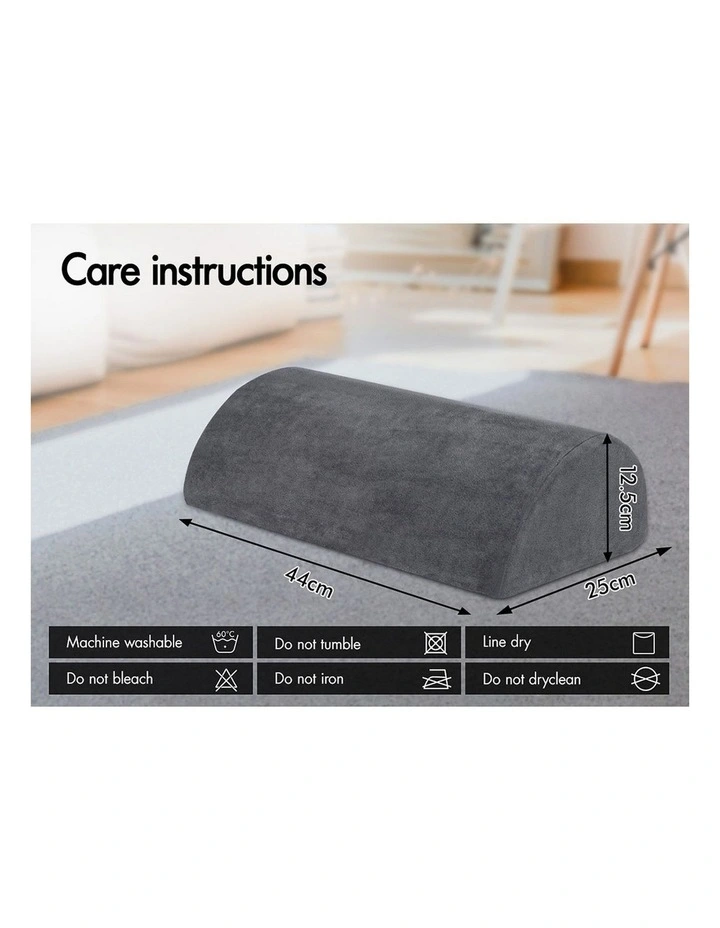 Foot Rest Stool Foot Pad Pillow Under Desk image 3