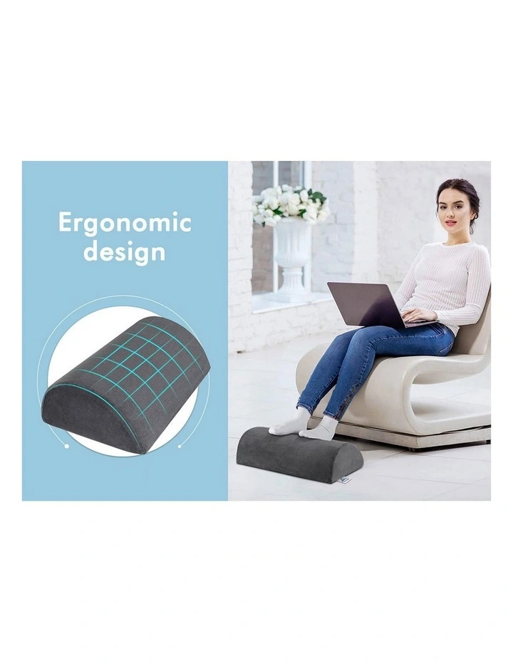 Foot Rest Stool Foot Pad Pillow Under Desk image 5