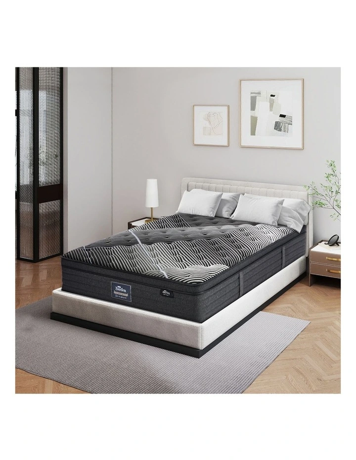 Bedra Double Mattress 9 Zone Pocket Spring Foam Bamboo Euro Top 35cm image 7