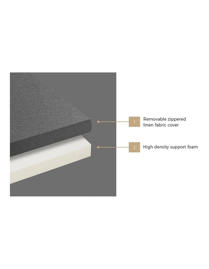 Bedra Bedding Bedra Foldable Mattress Trifold Portable Folding Sofa Bed Camping Mat Double image 6