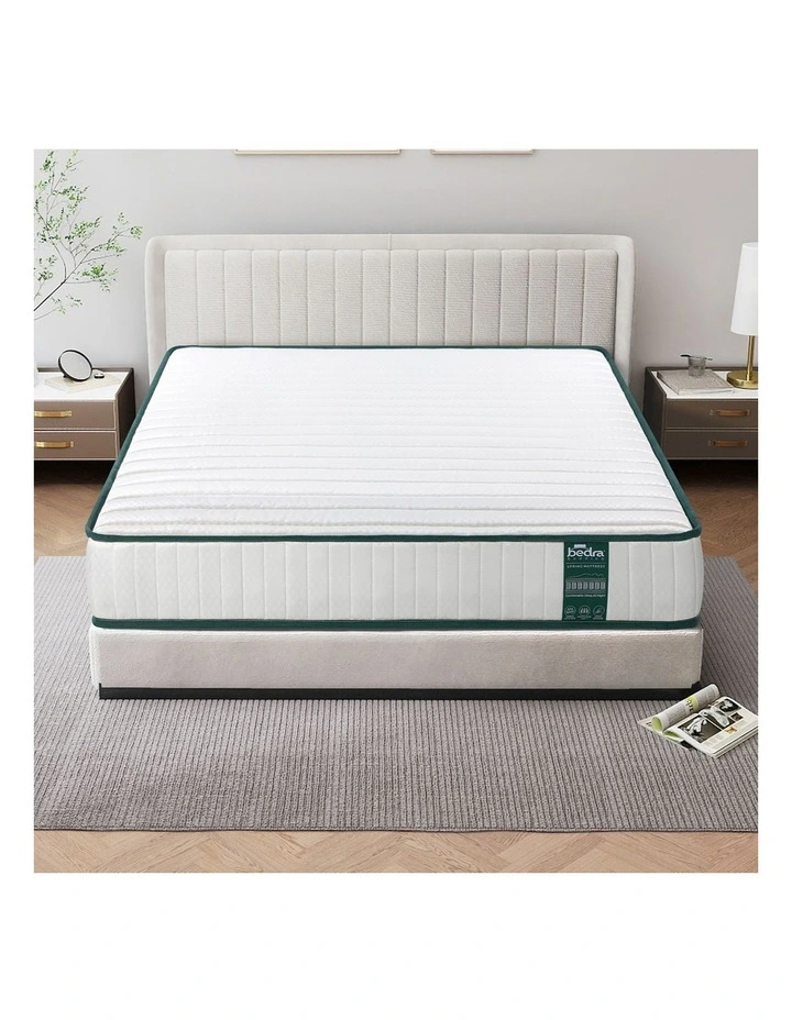 Bedra Queen Mattress Tight Top Pocket Spring Coil Sleep Foam Extra Firm 21cm image 4