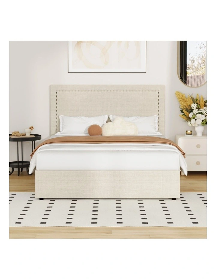 Oikiture Bed Frame Queen Size ADI image 5