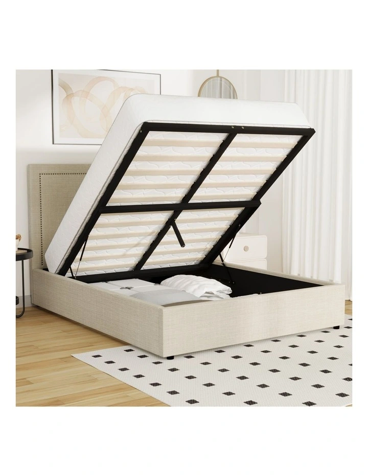 Oikiture Bed Frame Queen Size ADI image 6