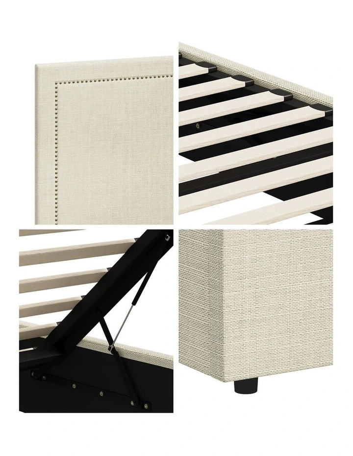 Oikiture Bed Frame Queen Size ADI image 7