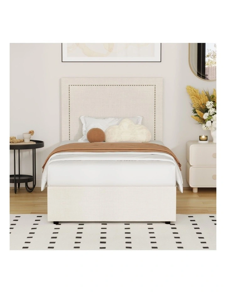 Oikiture Bed Frame King Single Gas Lift Base with Storage ADI image 5