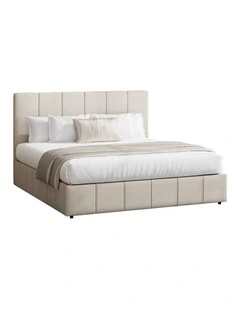 Oikiture Bed Frame Double Size Beds Platform Gas Lift Storage Base VISH