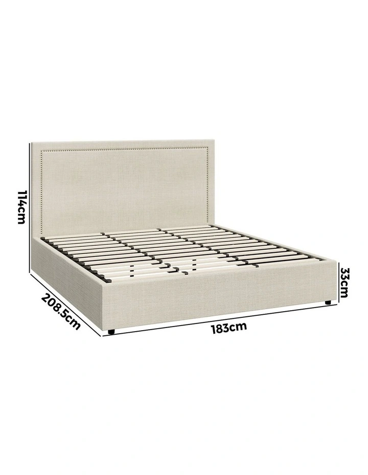 Oikiture Bed Frame King Size ADI image 3