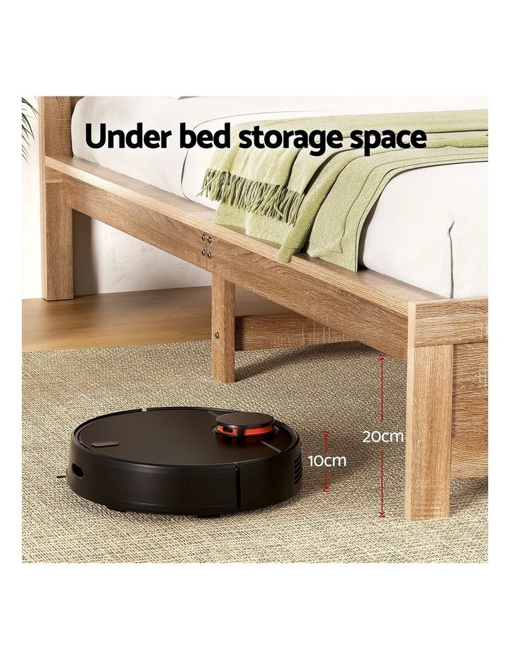 Artiss Double Bed Frame with 2 Drawers Bedroom Furniture image 4