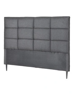 Artiss Bed Headboard Double Bedhead Linen Fabric Charcoal