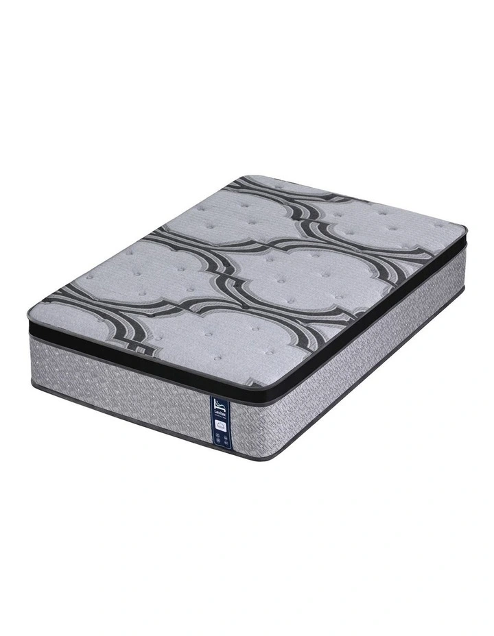 Levitex King Single 34cm 5-Zone Pocket Spring Mattress, Latex Memory Foam Lumbar Shoulder Support image 2