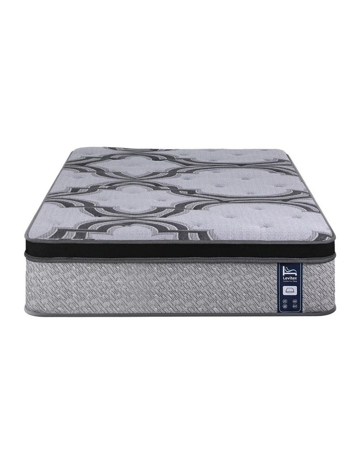 Levitex King Single 34cm 5-Zone Pocket Spring Mattress, Latex Memory Foam Lumbar Shoulder Support image 3