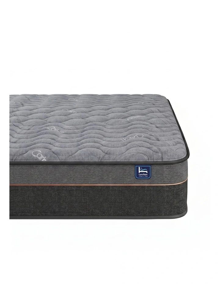 Levitex King 25cm Pocket Spring Mattress, Egg Crate Foam & Bamboo Charcoal Fabric image 2
