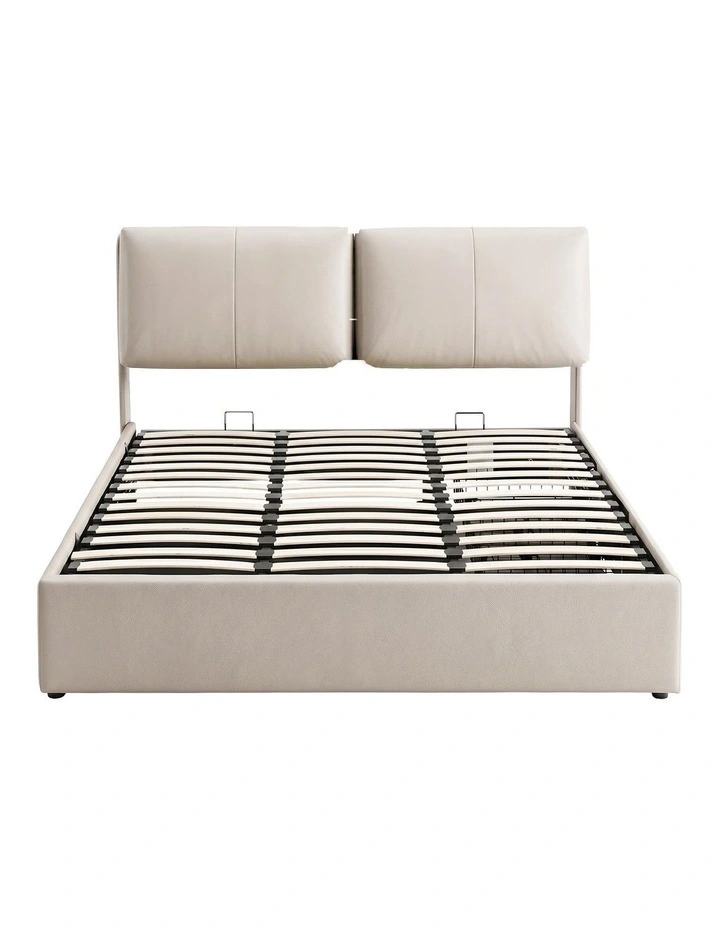Artiss Queen Bed Frame Gas Lift Storage 3 Drawers Adjustable Headboard Platform Base image 3