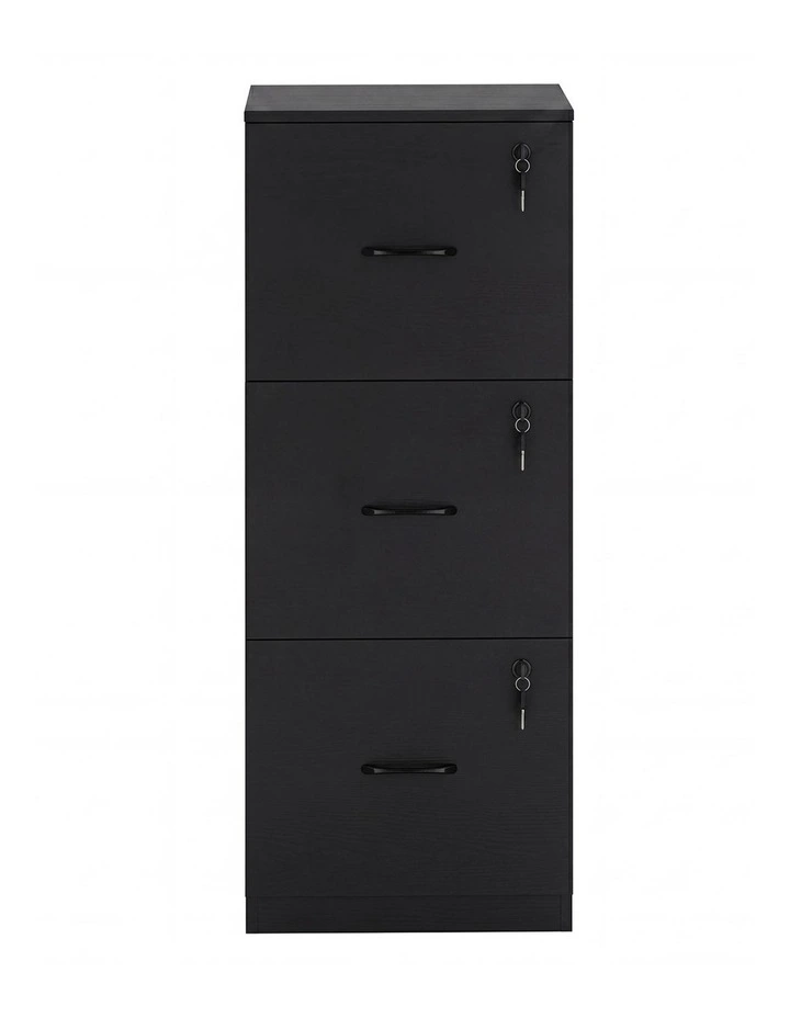 File Cabinet with 3 Lockable Drawers image 2