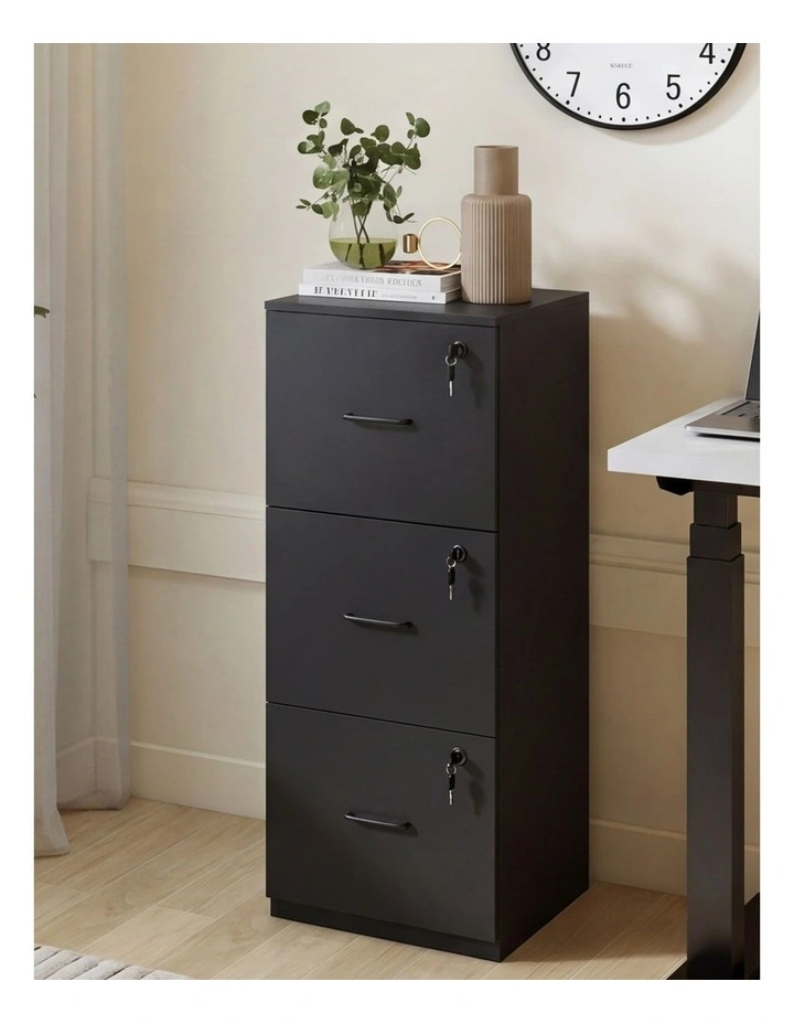 File Cabinet with 3 Lockable Drawers image 7