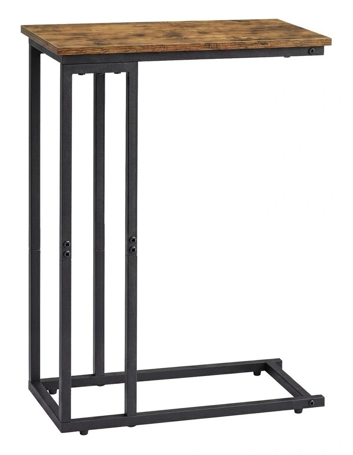 Levede C Shaped Side Table Waterproof Couch Coffee Laptop End Table Metal Frame image 1
