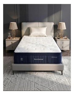 RoomSense Single Mattress 34cm, Medium Hybrid, Tencel Cooling Pocket Spring, Back Pain Relief