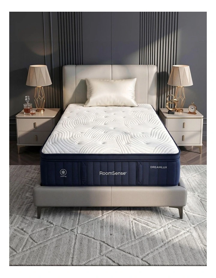 RoomSense Single Mattress 34cm, Medium Hybrid, Tencel Cooling Pocket Spring, Back Pain Relief image 2