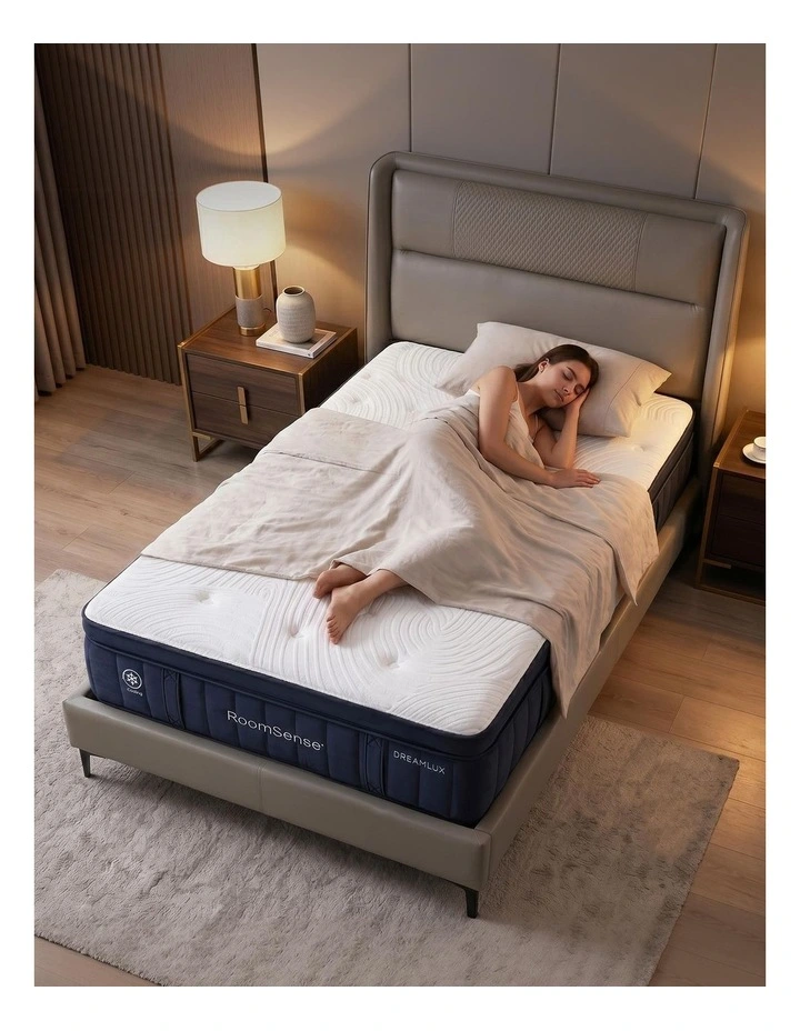 RoomSense Single Mattress 34cm, Medium Hybrid, Tencel Cooling Pocket Spring, Back Pain Relief image 7